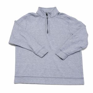 Tommy Bahama Men's Light Blue Quarter Zip-Up Sweater